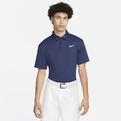 

Футболка Nike Dri-FIT Tour, цвет Midnight Navy/White
