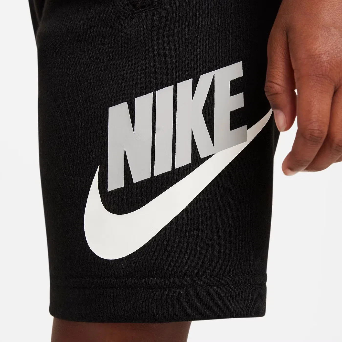 Шорты с логотипом Nike, черный — фото 2