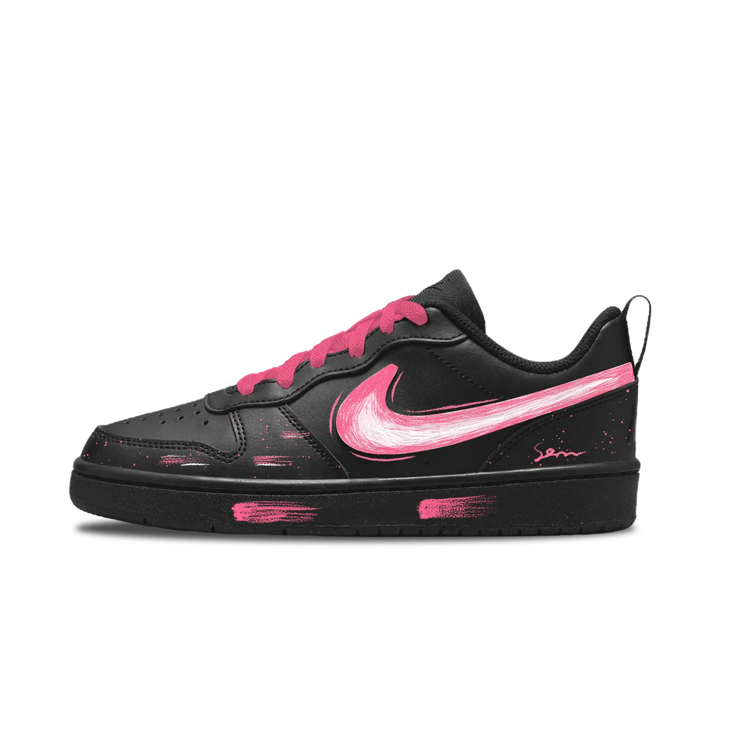 Кеды для скейтбординга Court Borough, Nike, Black