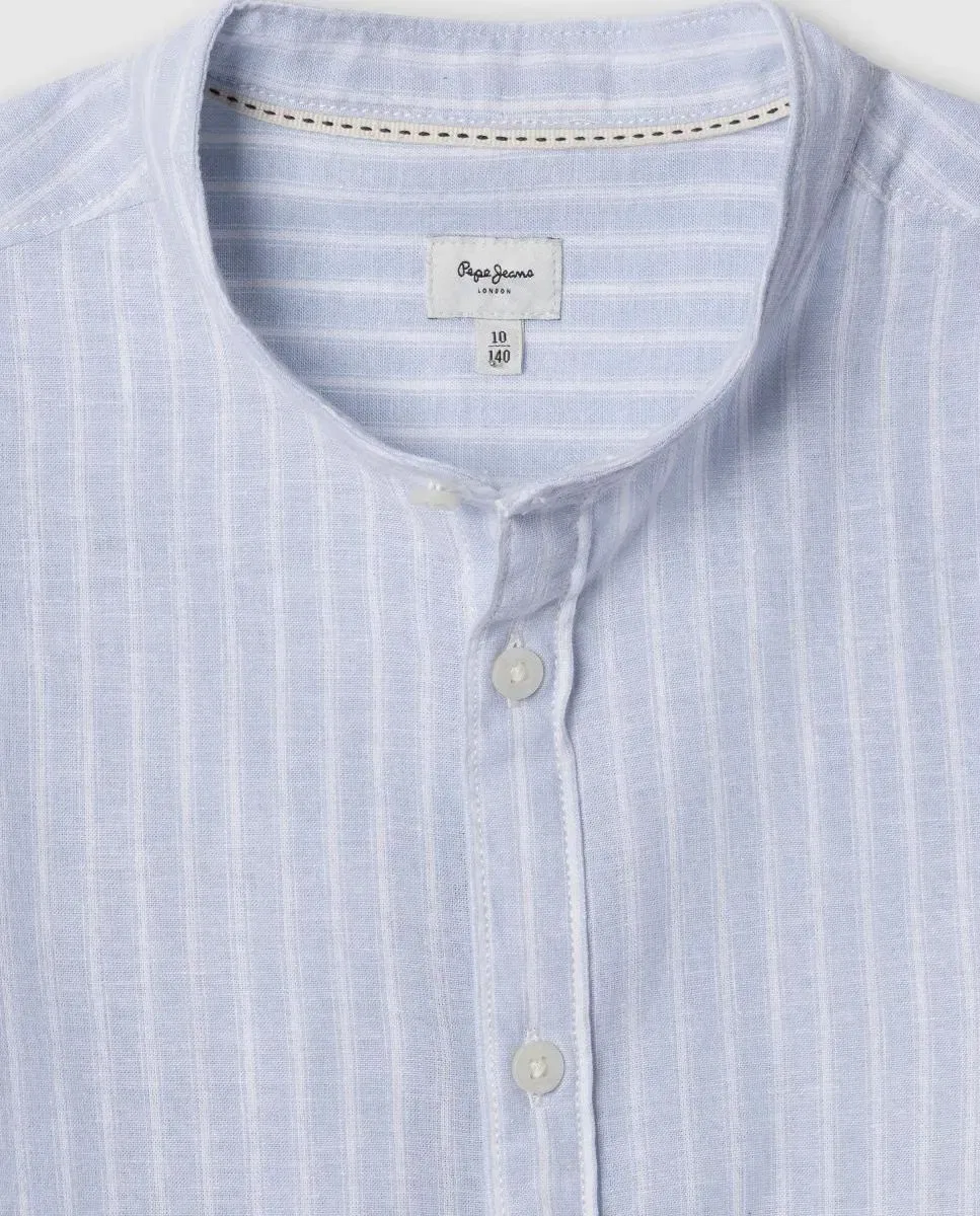 Детская рубашка для мальчиков с коротким рукавом James Pepe Jeans, Multicolor — фото 3