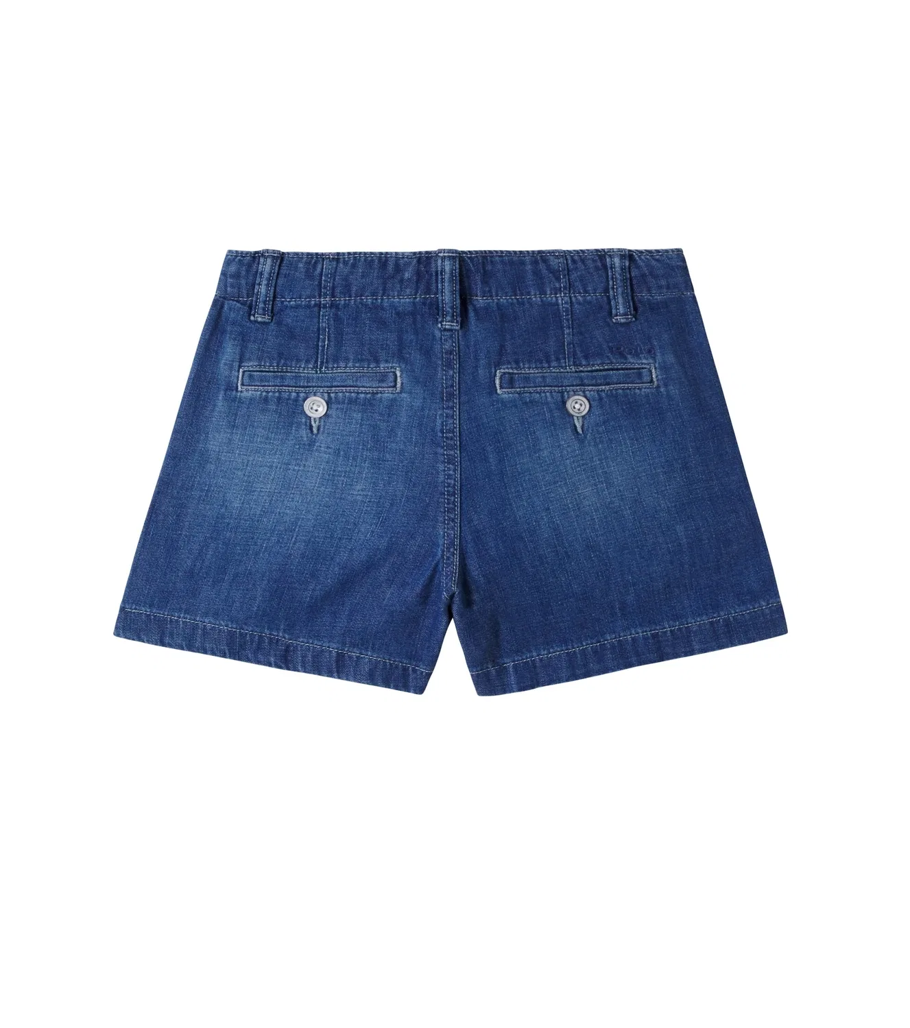 Шорты джинсовые Polo Ralph Lauren Kids, синий — фото 3