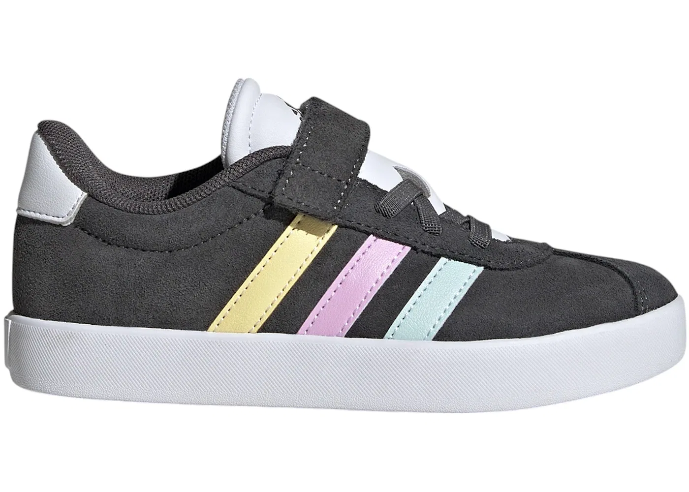 Детские кроссовки Lifestyle Adidas VL Court 3.0, Grey Six/Halo Mint/Bliss Lilac