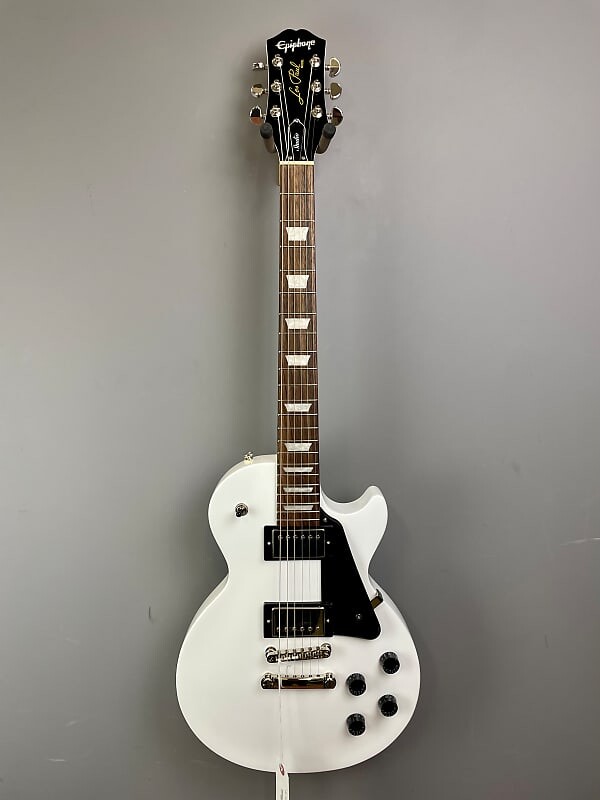 

Epiphone Les Paul Studio 2020 - Настоящий альпийский белый