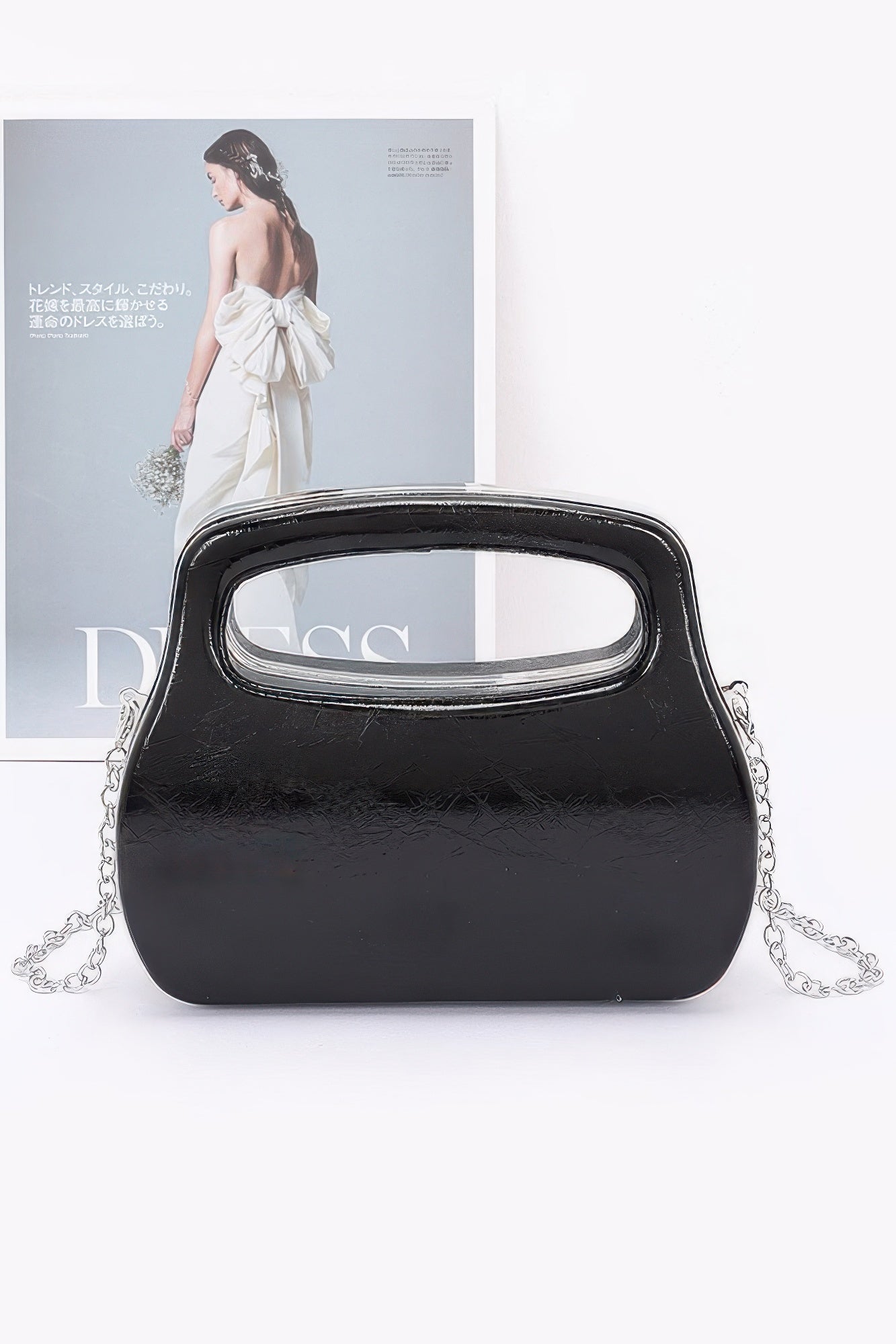 

Сумка с металлическим корпусом FASHNZFAB, черный