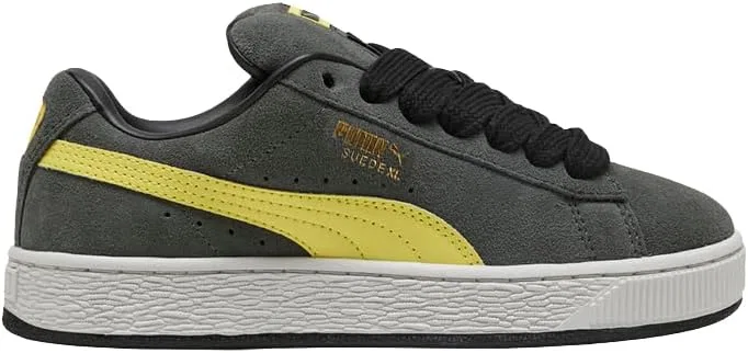 Детские кроссовки для мальчиков на шнуровке Suede Xl PUMA, Grey