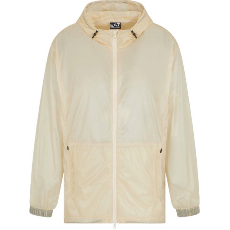 EMPORIO ARMANI Куртка EA7 SS25 мужская миндально-молочная белая, Almond Milk White — фото 3