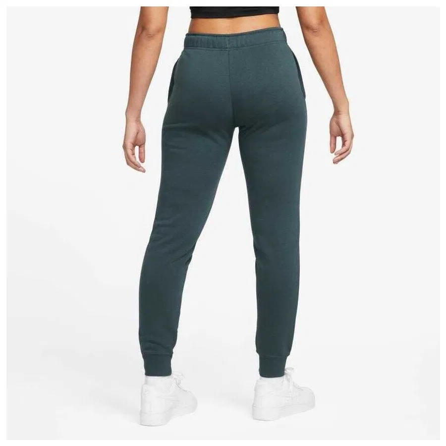 Женские спортивные штаны с принтом Swoosh Nike Sportswear Club Fleece Shine, Зеленый — фото 2