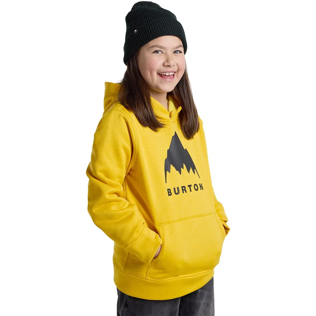 Детское худи с флисом Oak Burton, Goldenrod Heather