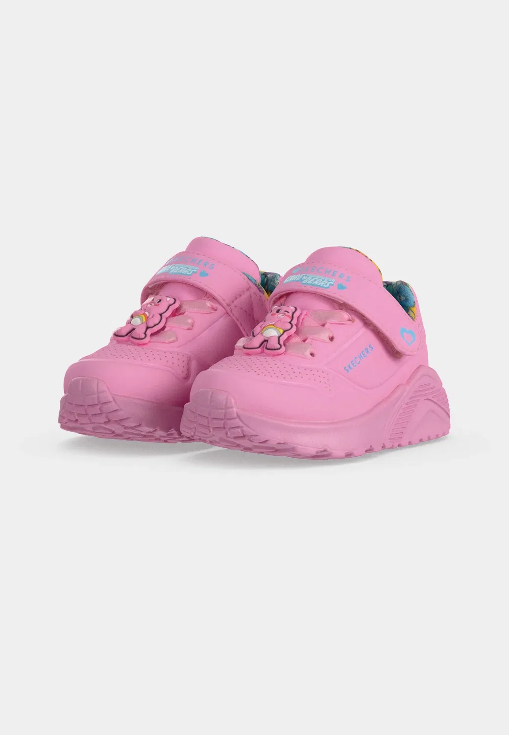 Кроссовки Uno Lite Skechers, Pink/Multi-Coloured — фото 3