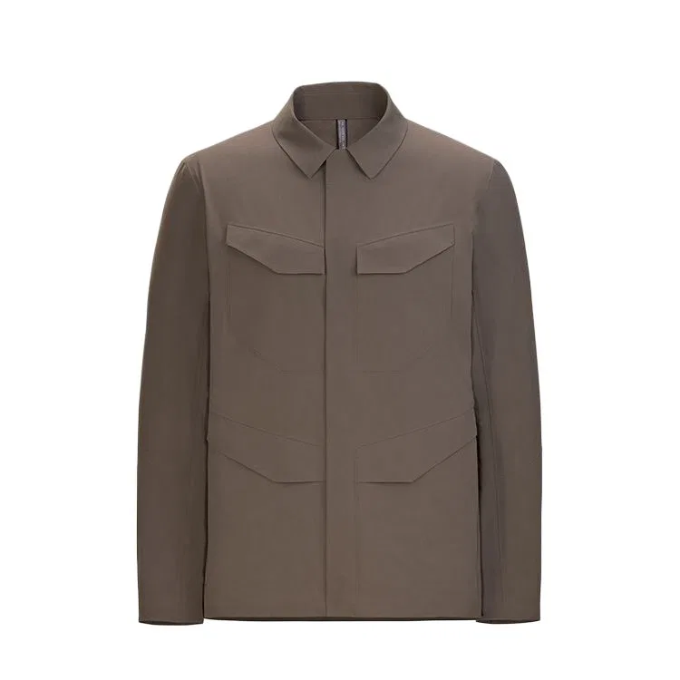 Мужская куртка с принтом VEILANCE FIELD Arcteryx, Earth Brown/Gnosis