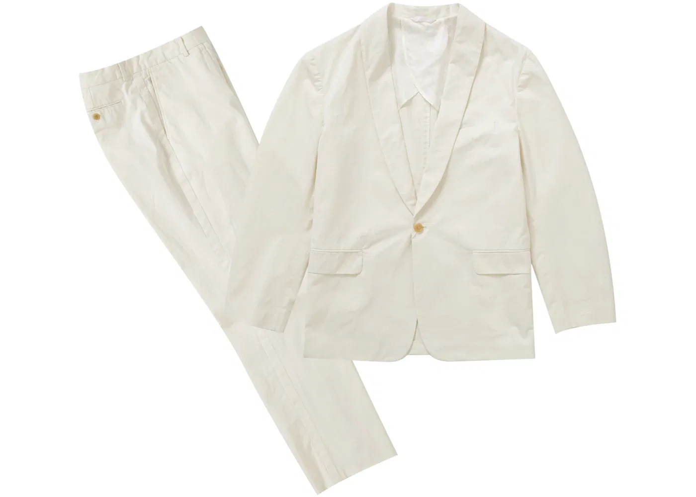 Мужской костюм из хлопка Suit Supreme, Cream
