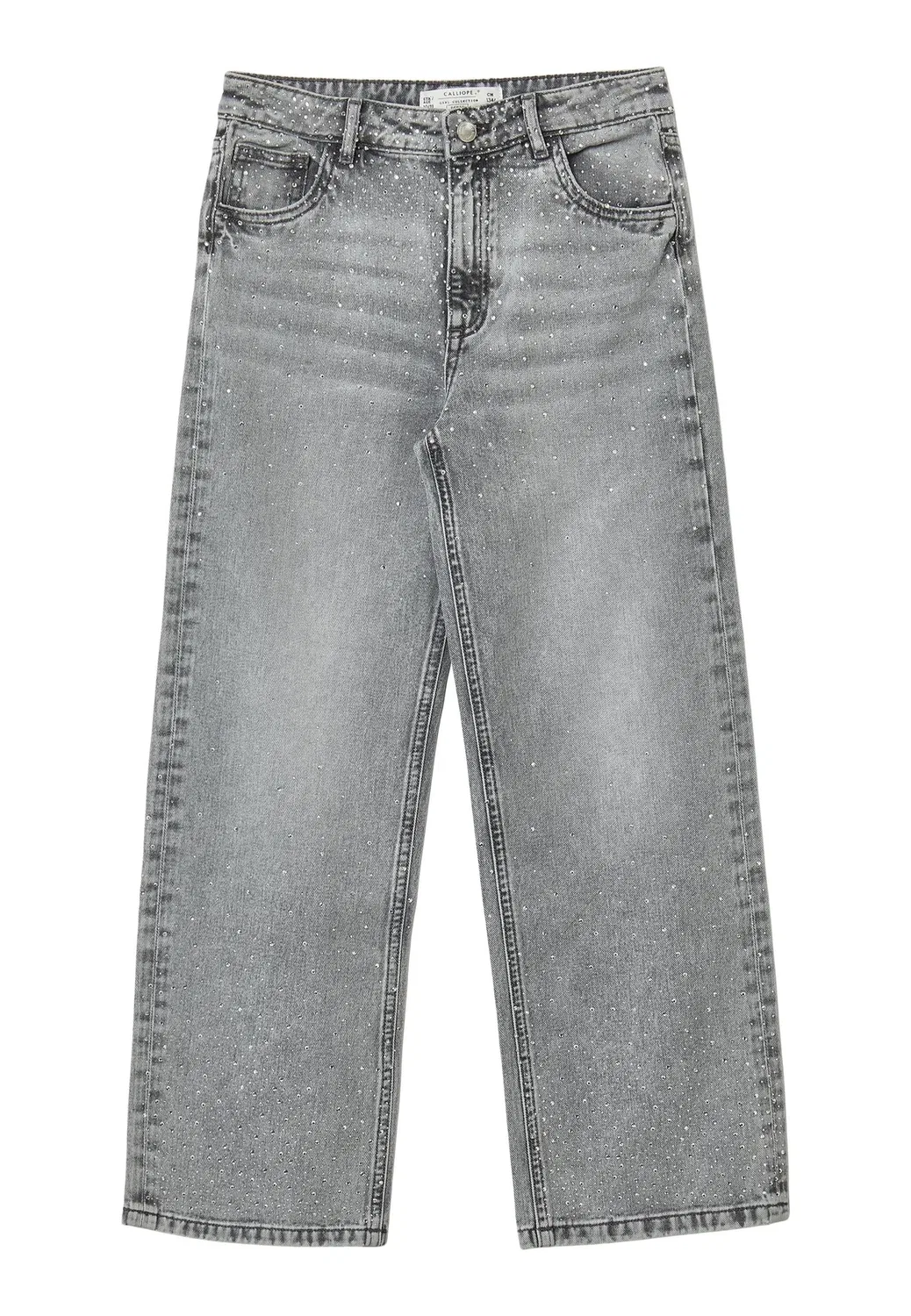 Jean applicazioni - джинсы прямого кроя Calliope, Grigio Denim