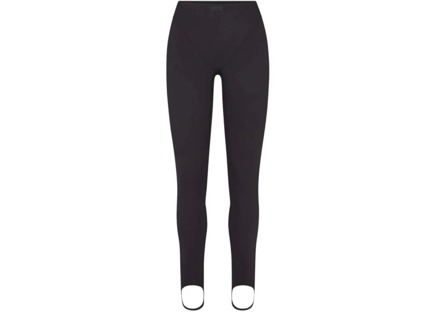 Женские леггинсы матовые с V-образной вставкой и стременами Nike x SKIMS Leggings