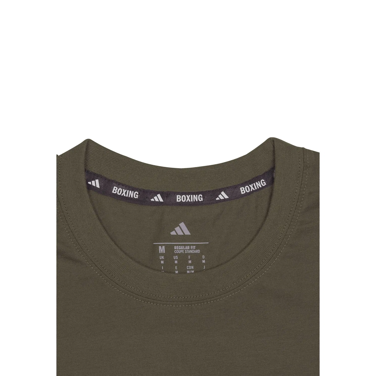 Мужская футболка с принтом Adidas Performance, Olive — фото 4