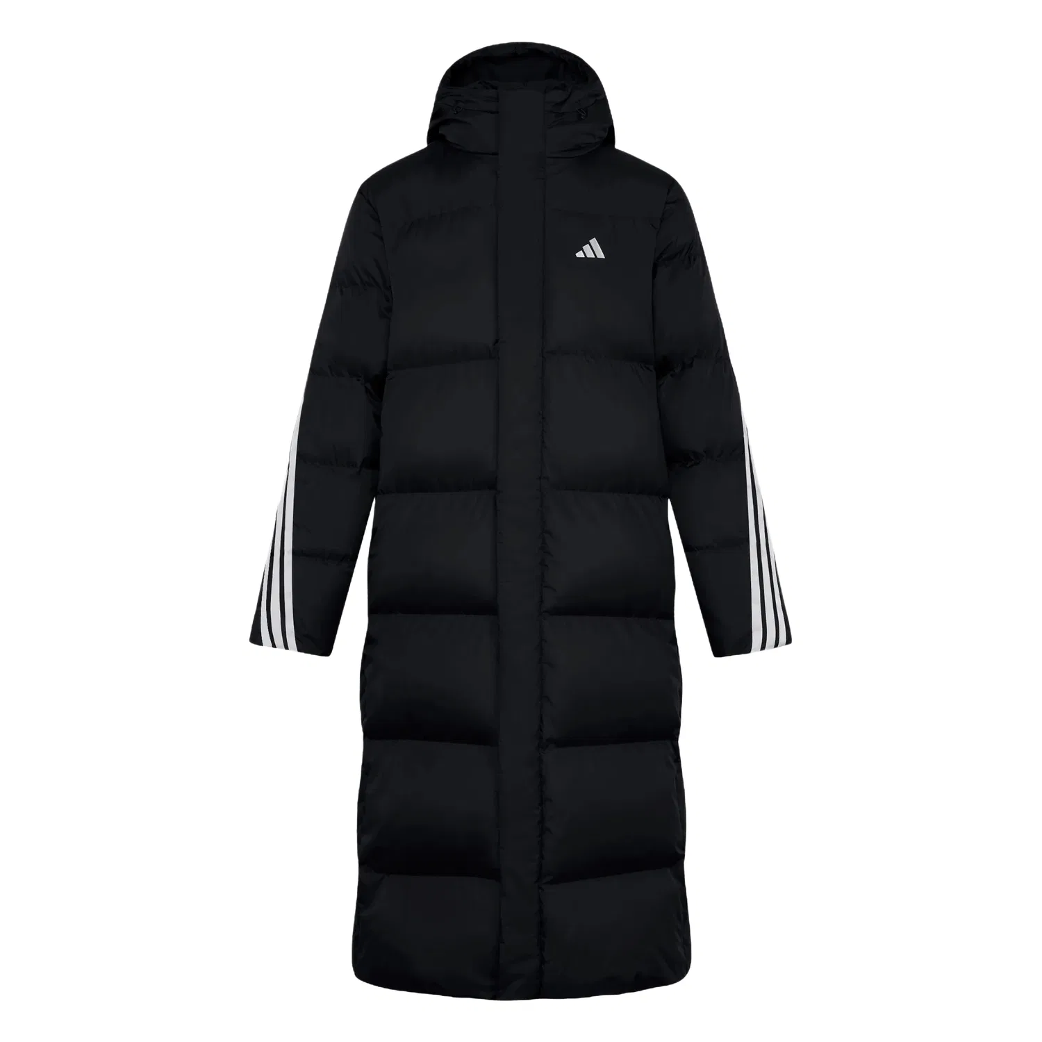 Утепленное пальто с капюшоном Adidas Terrex, Black