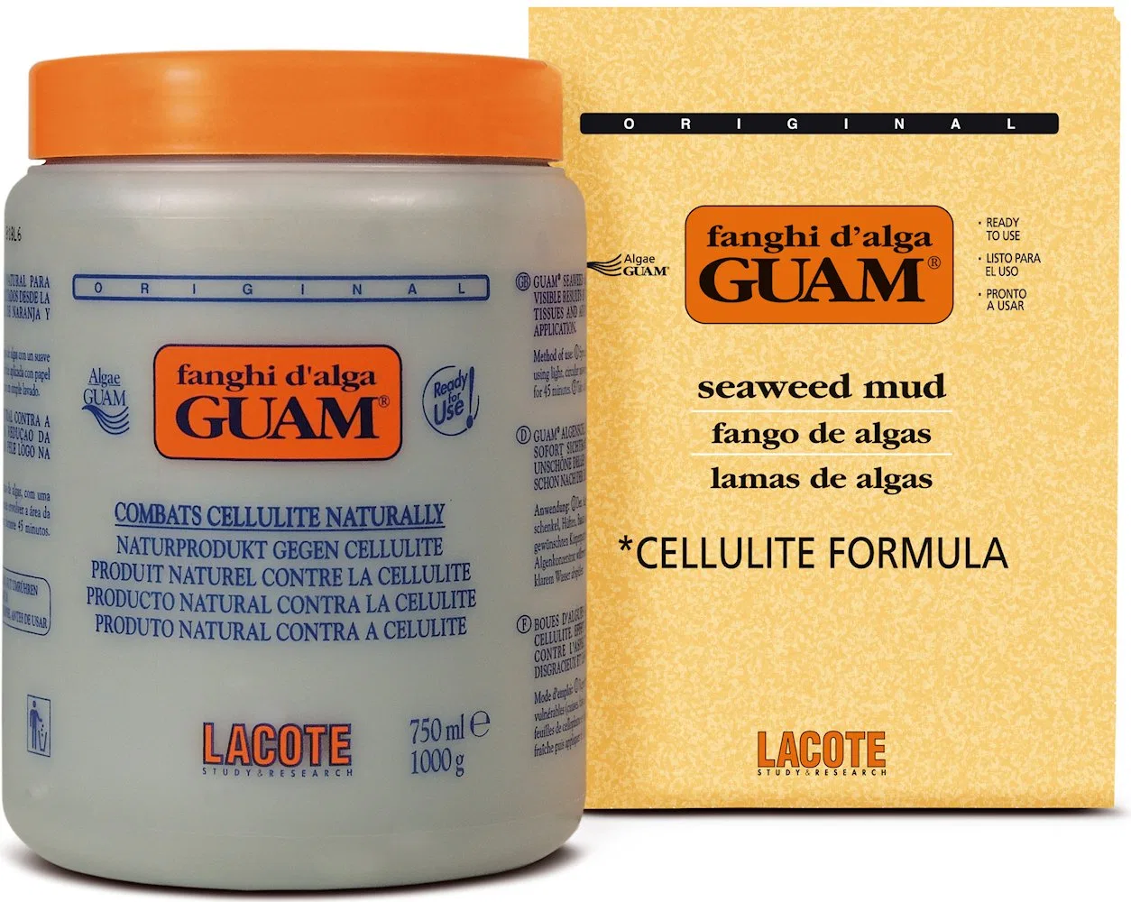 Грязевая маска для тела Guam Algae Fango Classic Formula, 1 кг