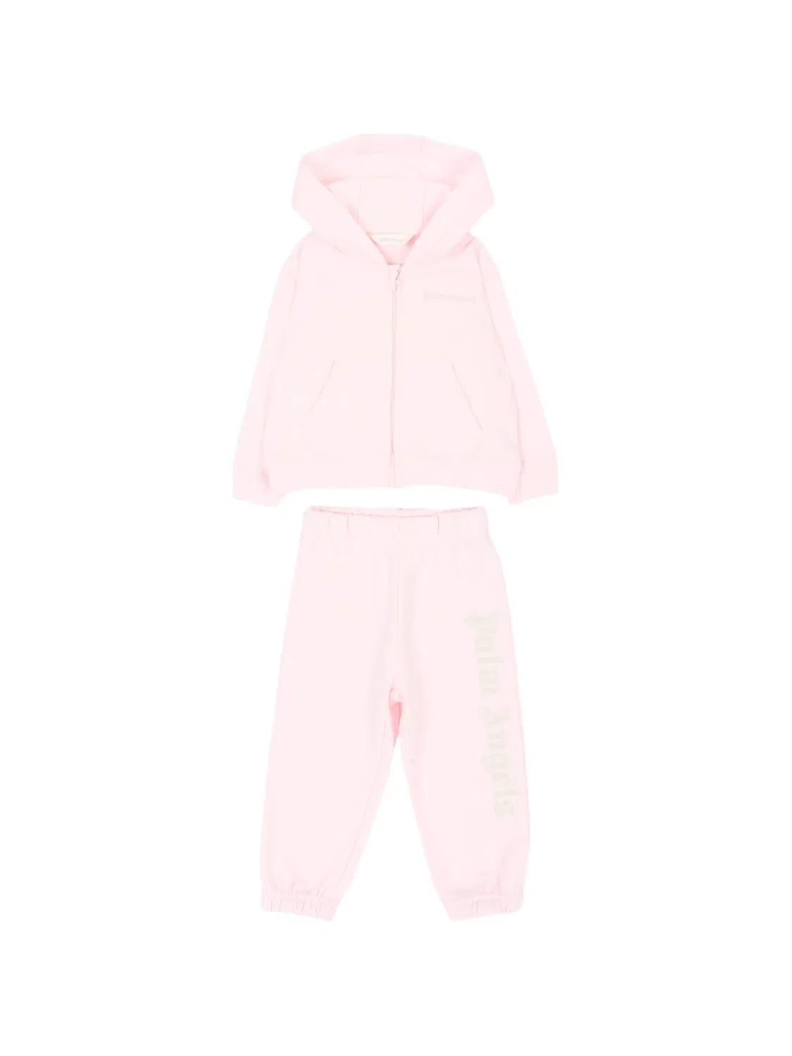 Спортивный костюм с логотипом Palm Angels Kids, розовый