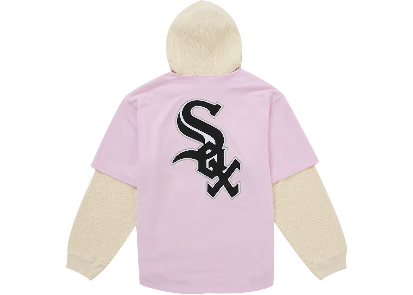 Мужская бейсбольная джерси с капюшоном White Sox Jersey Supreme, Pink — фото 2