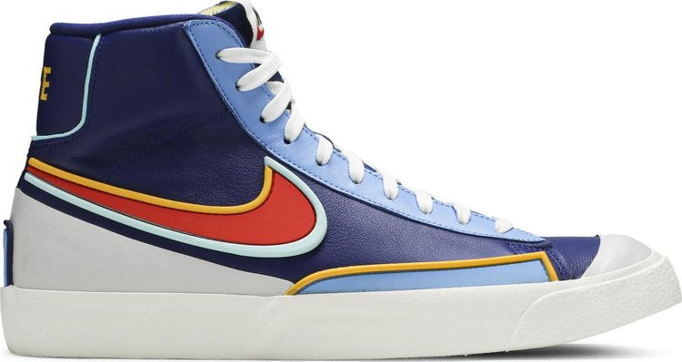 Кроссовки Nike Blazer Mid '77 Infinite D/MS/X 'Deep Royal Blue Copa', синий - фото