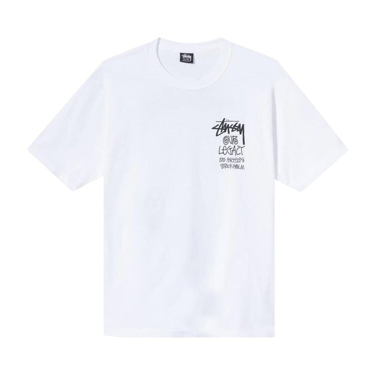 

Футболка Stussy x Our Legacy Surfman Tee 'White', белый