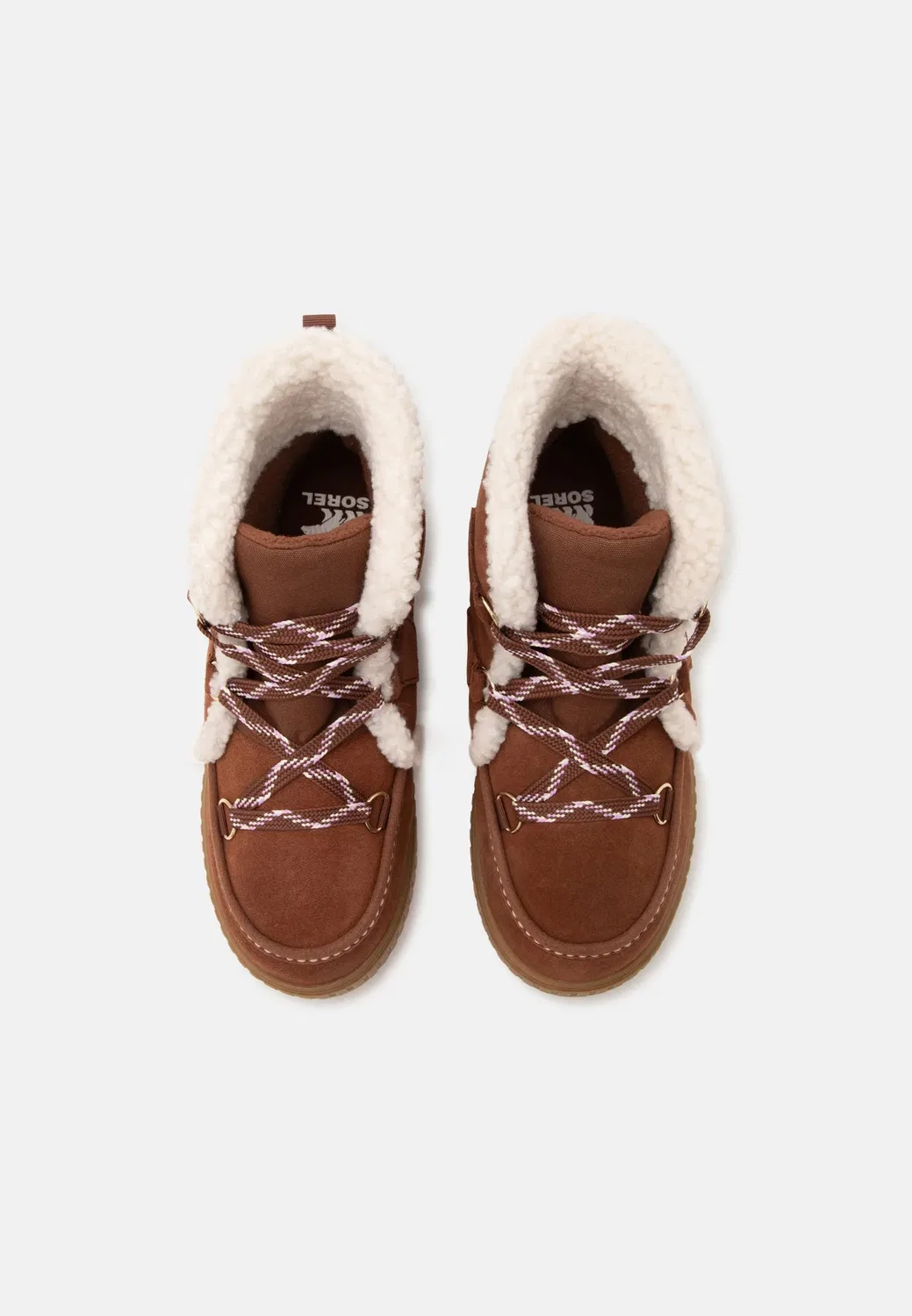 Детские унисекс ботинки Ona Ave Alpine WP - для детей постарше Sorel, Dark Auburn — фото 4