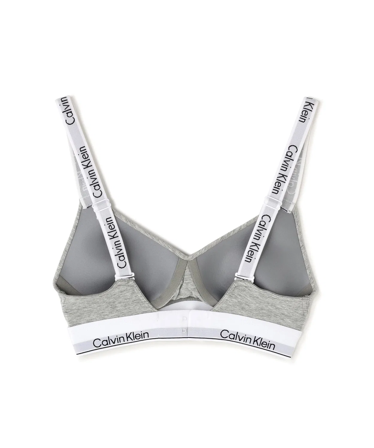 Женский бралетт без косточек с бретельками Calvin Klein Icon Cotton Modal, Black — фото 3