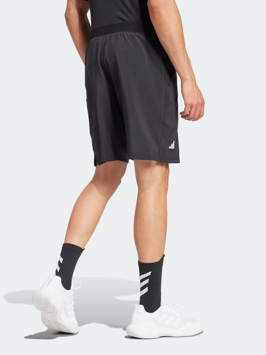 Шорты теннисные Club Climacool Stretch Woven adidas, черный — фото 2