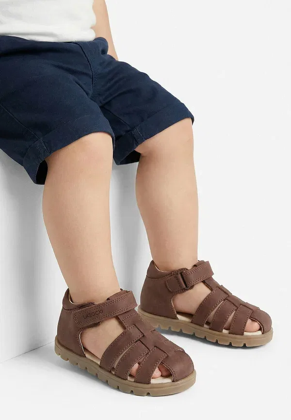 Сандалии кожаные Batukai Lasocki Kids, Brown, коричневый
