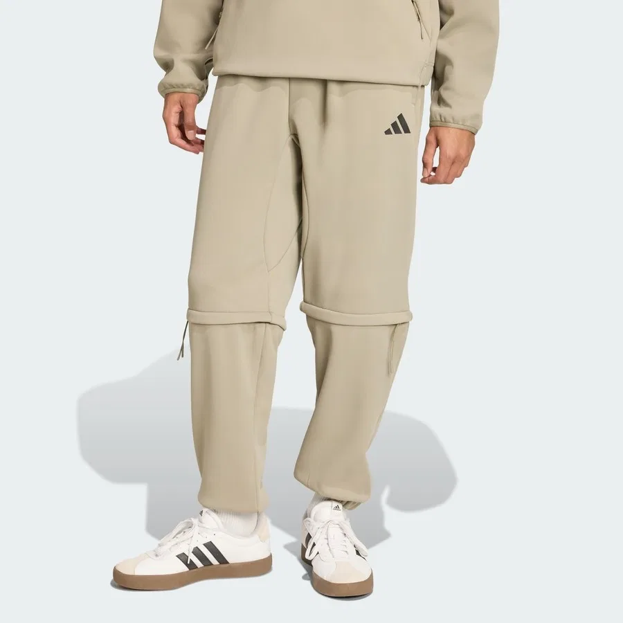 Спортивные брюки с технологией ClimaWarm, модель City Tech Softshell, adidas, Серебристый