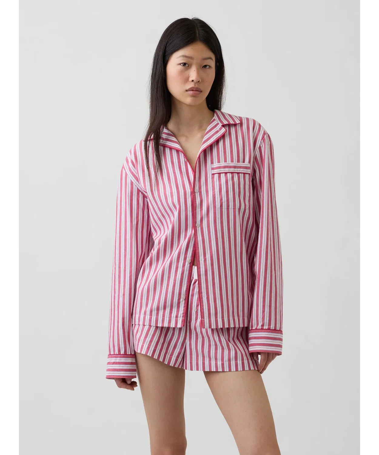 Женская пижамная рубашка с длинным рукавомMadeSoft GAP, Multi