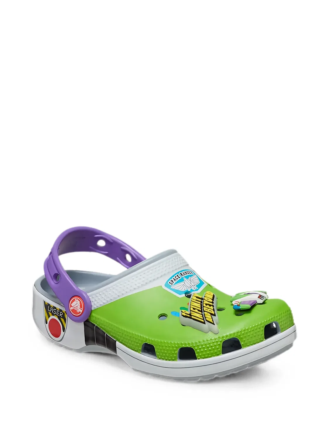 Детские клоги Buzz зеленые Crocs, зеленый