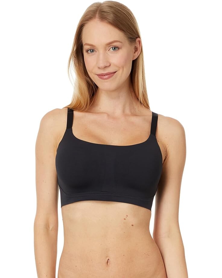 

Бюстгальтер Tommy John Comfort Smoothing Scooplette, черный