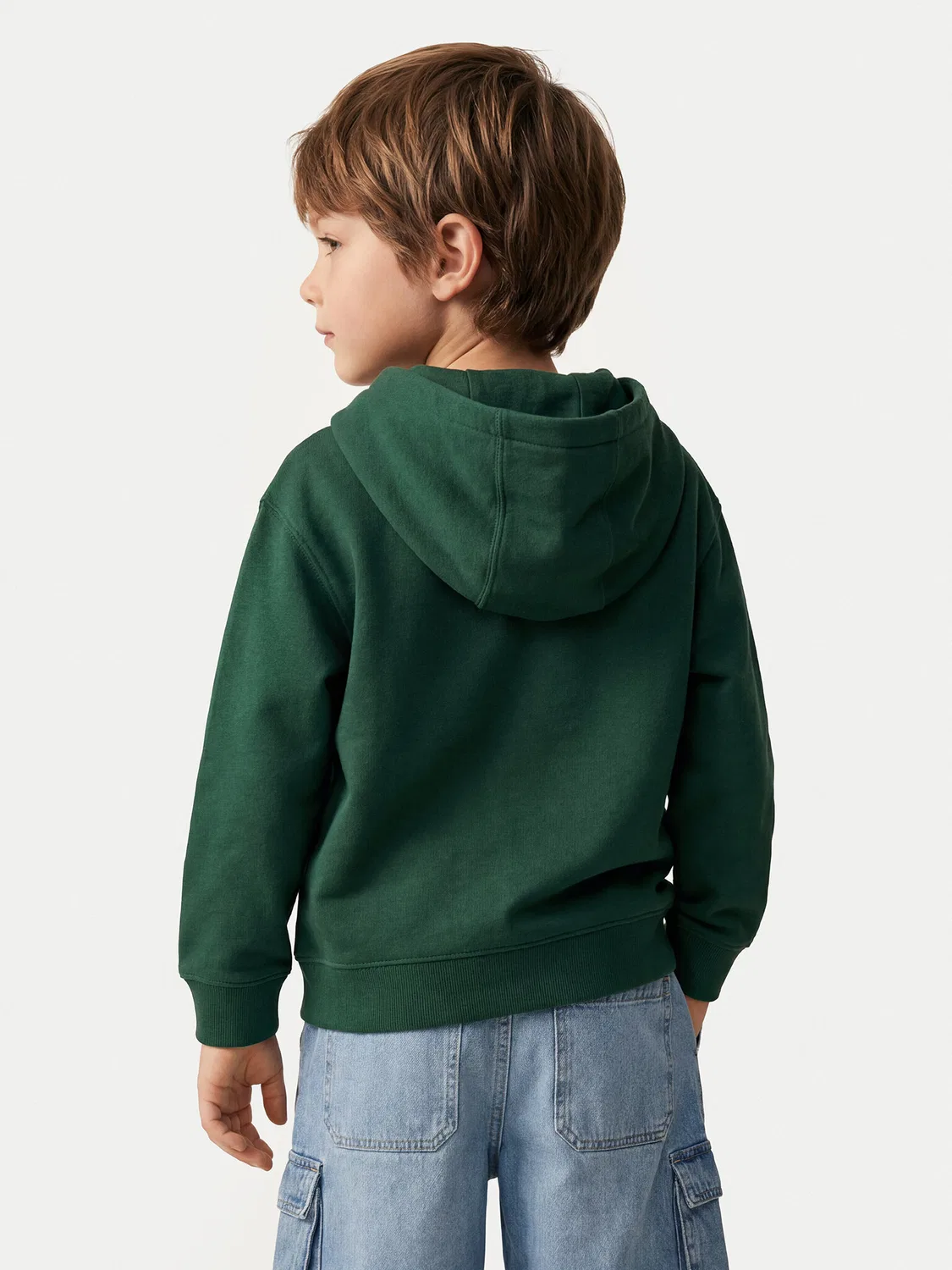 Толстовка стандартного кроя для мальчика Graphics Quiksilver, зеленый — фото 3