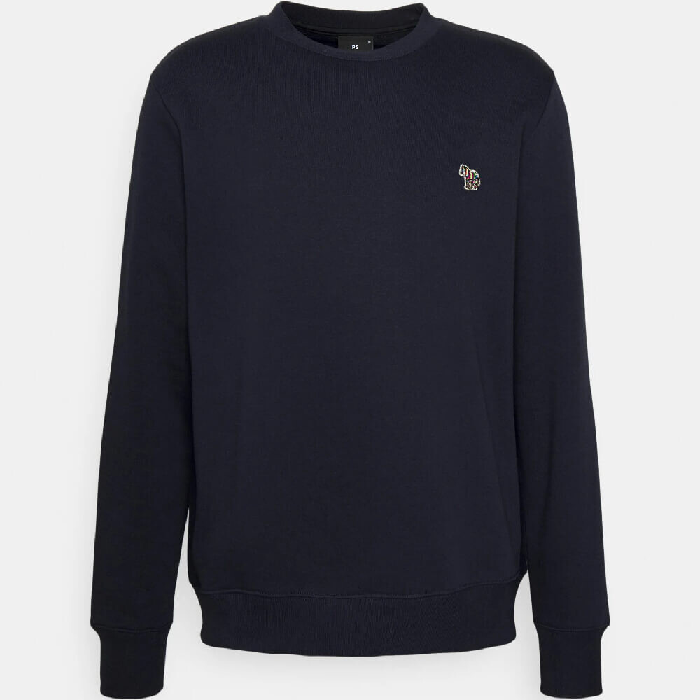 

Свитшот PS Paul Smith Fit Zebra, темно-синий