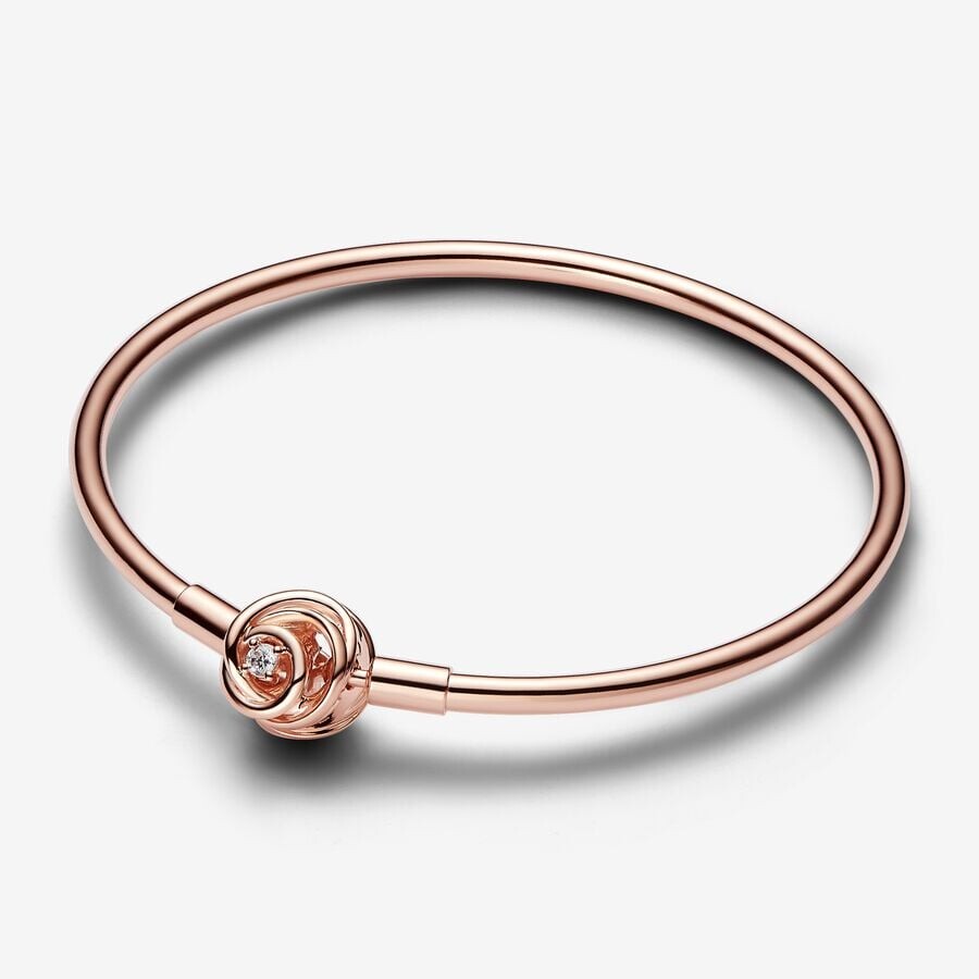 

Браслет Pandora Moments Encircled Clasp, розовое золото