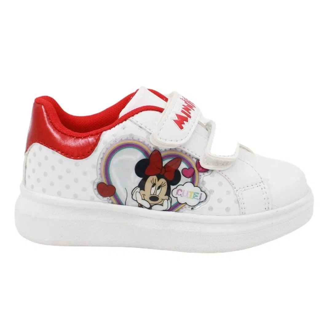 Детские кроссовки с принтом Minnie Mouse Disney, Weiss
