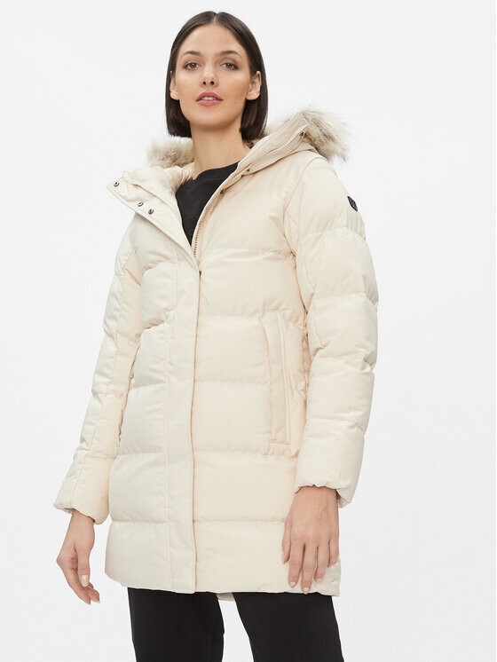 

Пуховик стандартного кроя Helly Hansen, экрю
