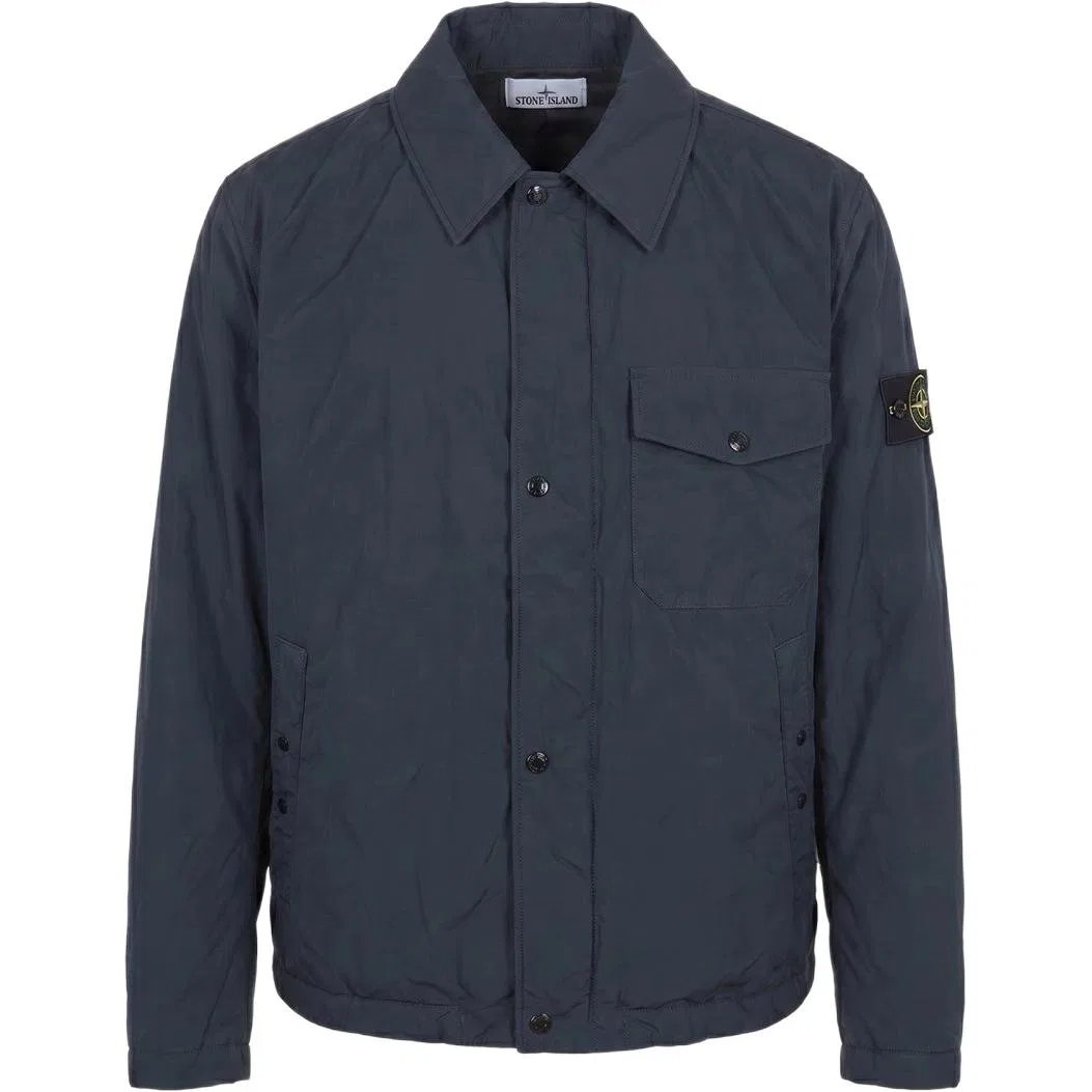 Мужская куртка с лацканами Marine Blue Lapel Moderate Stone Island, Marine Blue