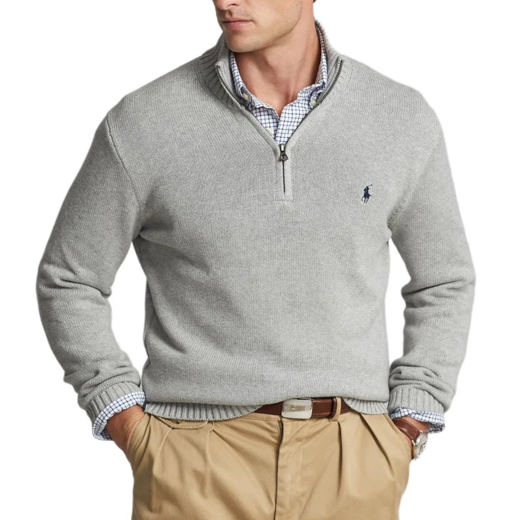 Мужской свитер полуводолазка прямого кроя Nevis Polo Ralph Lauren, Nevis — фото 3
