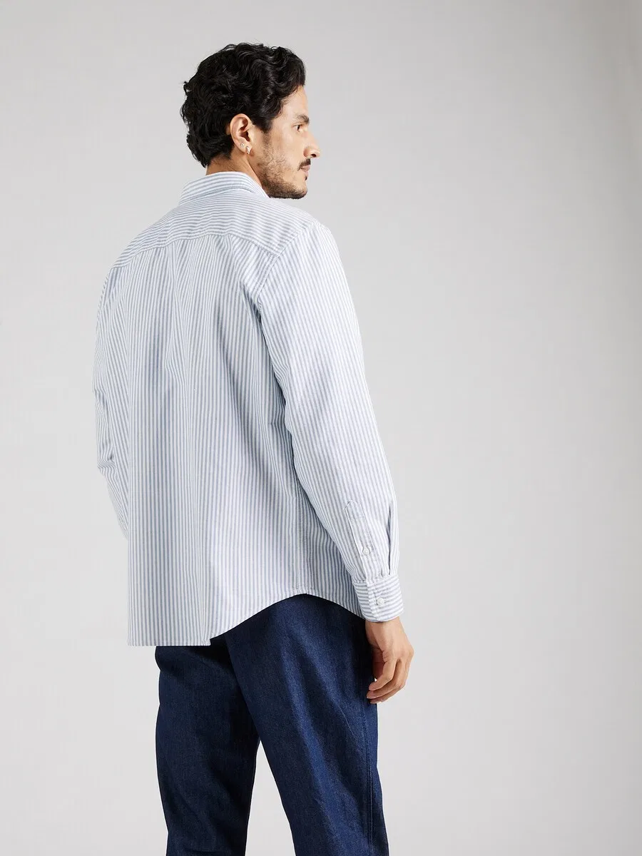 Рубашка LEVI'S Regular fit на пуговицах, цвет «Аутентичная рубашка на пуговицах», темно-синий — фото 4