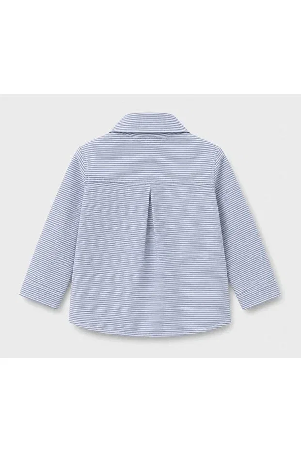 Детская рубашка для мальчиков с длинным рукавом Isis baby boy Outlet, Blue — фото 3