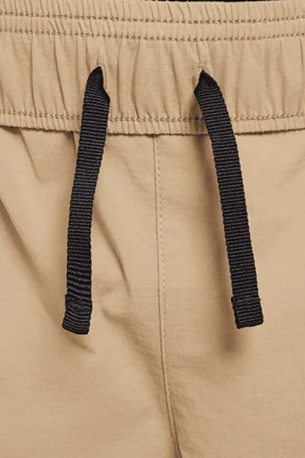 Детские спортивные штаны для девочек с утяжкой Nike, Tan Color — фото 3