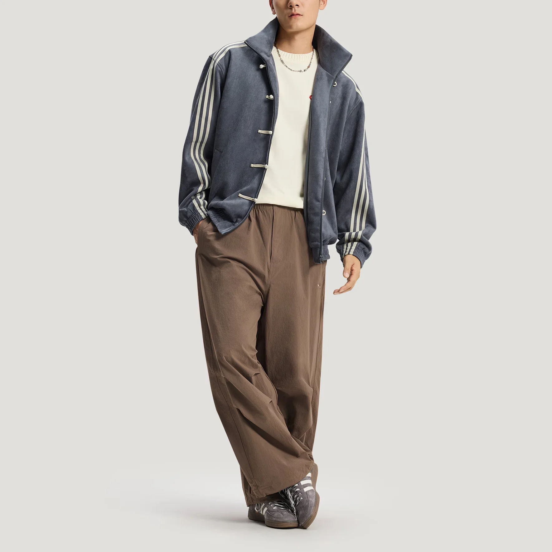 Куртка Adidas Originals CTT Unisex, тёмно‑серый — фото 3