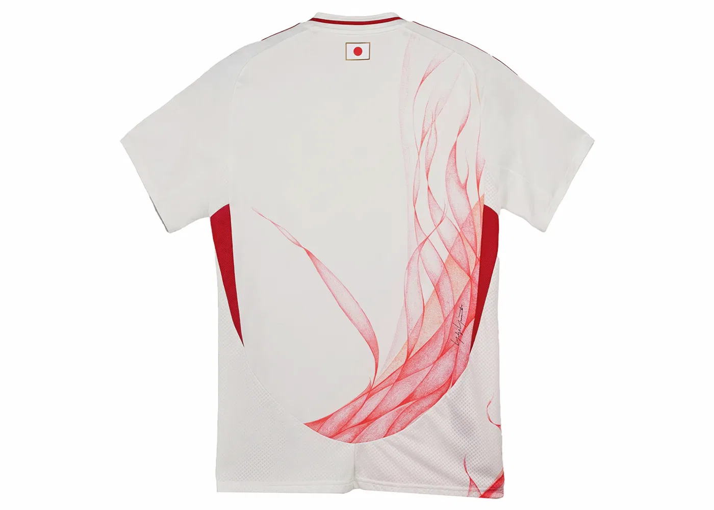 Мужская футбольная джерси Y-3 Japan Away Jersey Adidas, Core White — фото 2