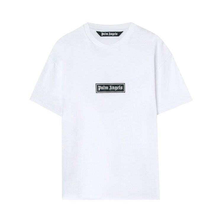

Футболка Palm Angels GD Box Logo Tee 'White/White', белый