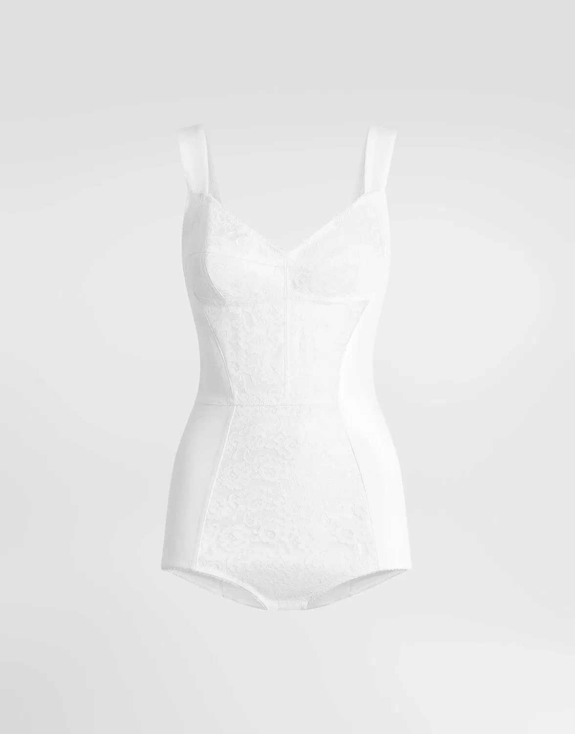 Корсетный боди Dolce & Gabbana, коричневый