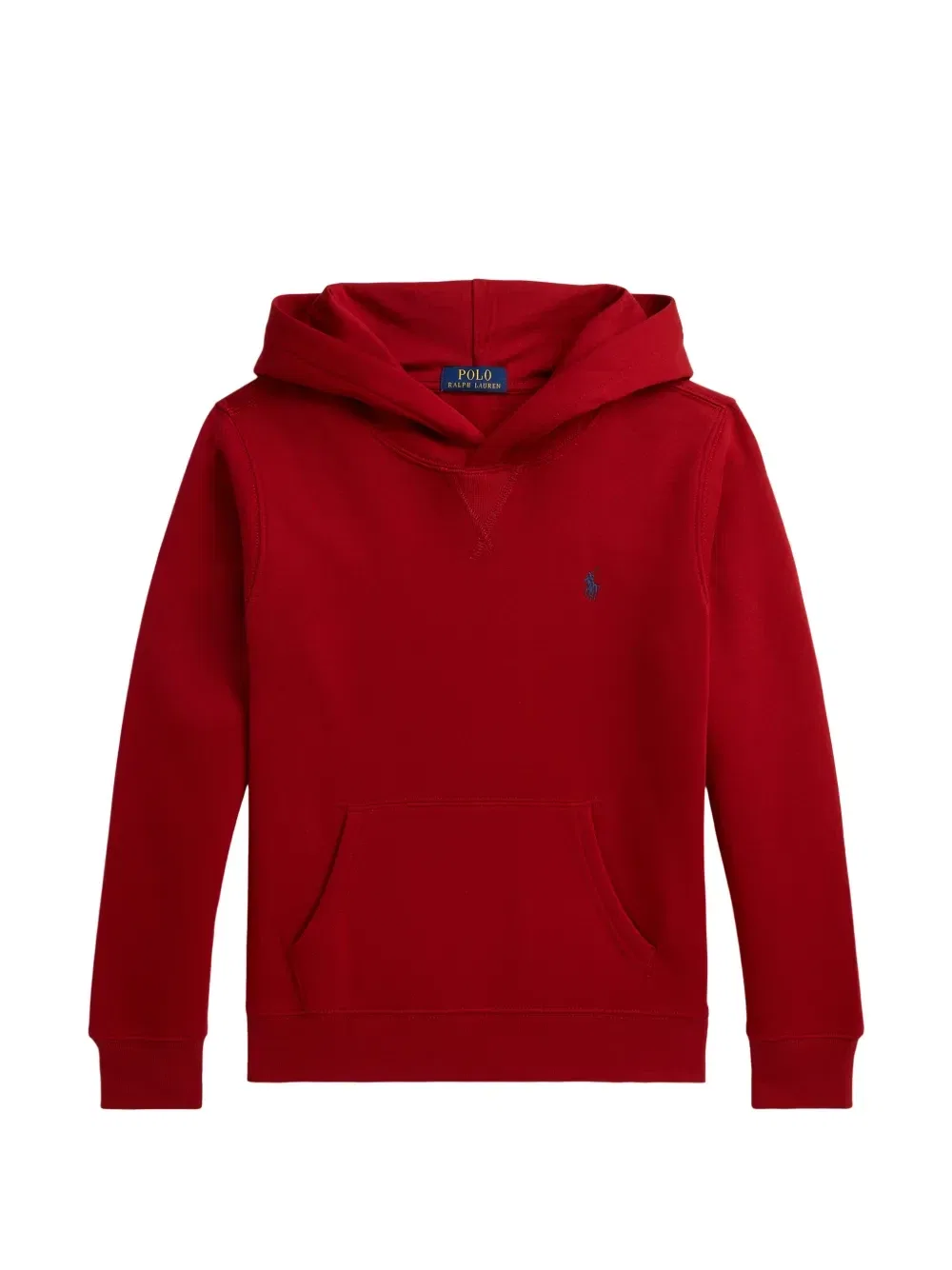 Худи с вышивкой Polo Pony Polo Ralph Lauren Kids, красный