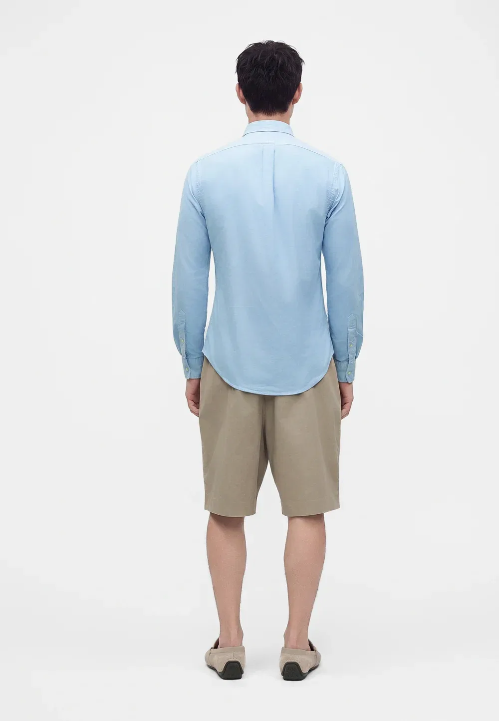 Спортивная рубашка с длинным рукавом Polo Ralph Lauren, Chambray Blue — фото 3
