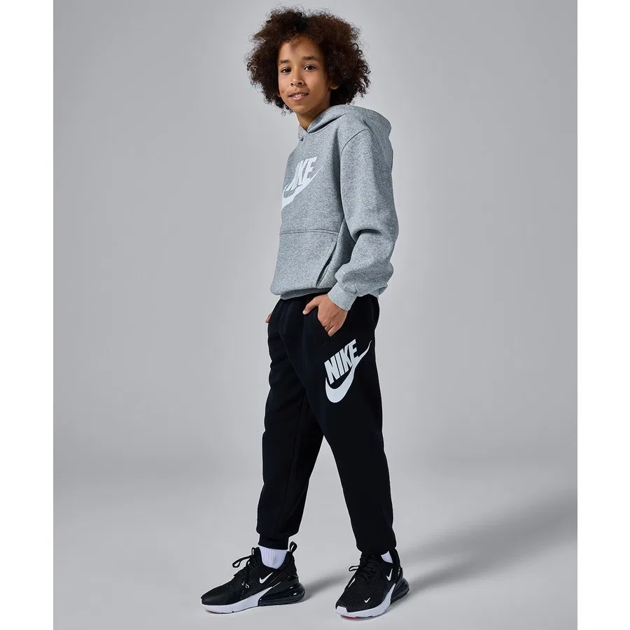 Худи с капюшоном из футера Sportswear Club Fleece Nike, Серый — фото 2