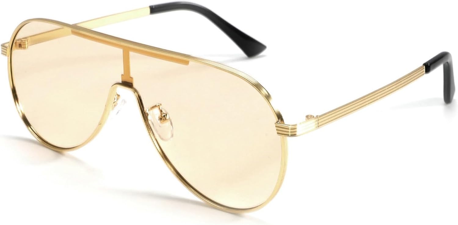 

Willochra Модные большие солнцезащитные очки-пилот для женщин, ретро-очки с плоской верхней частью, солнцезащитные очки-щиток для мужчин, винтажные черные очки UV400, C5